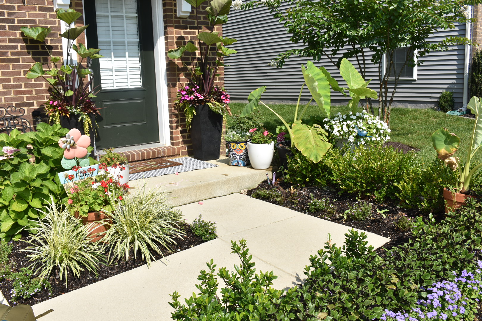 Beautiful small space garden